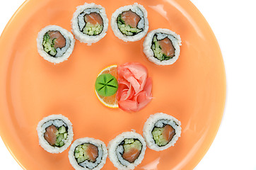 Image showing sushi