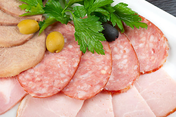 Image showing Meat assortment