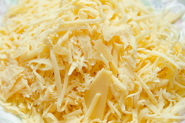 Image showing grated cheese