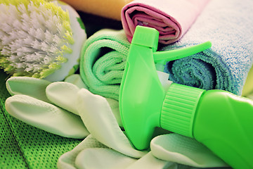 Image showing cleaning supplies