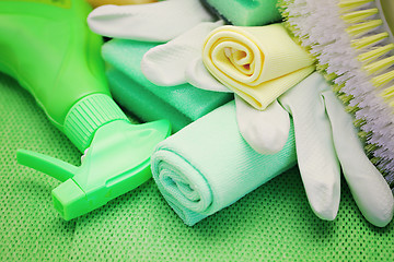 Image showing cleaning supplies