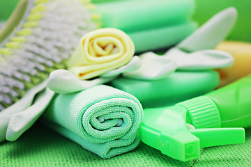 Image showing cleaning supplies
