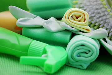 Image showing cleaning supplies