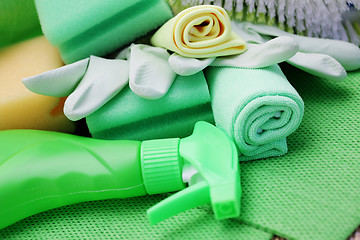 Image showing cleaning supplies