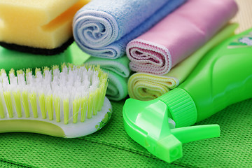 Image showing cleaning supplies