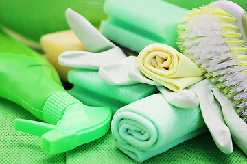 Image showing cleaning supplies