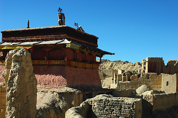 Image showing Castle relics in Tibet