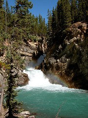 Image showing Waterfall Rainbow