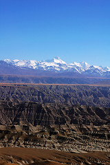 Image showing Landscape in Tibet