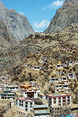 Image showing Landscape in Tibet