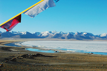 Image showing Landscape in Tibet