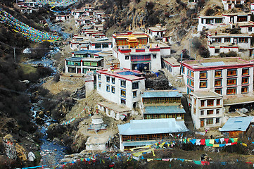 Image showing Landscape in Tibet