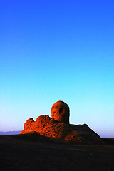 Image showing Ancient castle in the desert