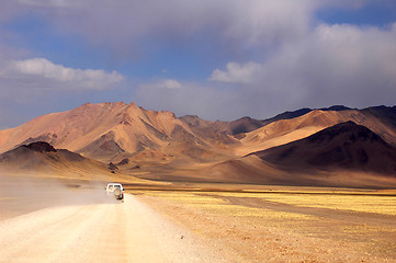 Image showing Landscape in Tibet