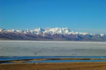 Image showing Landscape in Tibet