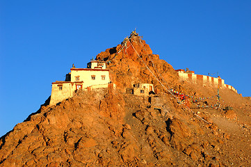 Image showing Landscape in Tibet