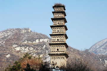 Image showing Ancient pagoda