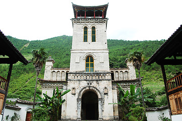 Image showing Old church in Yunnan China