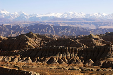 Image showing Landscape in Tibet