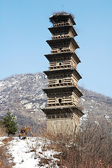 Image showing Ancient pagoda