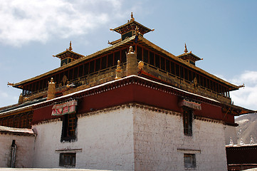 Image showing Lamasery in Tibet