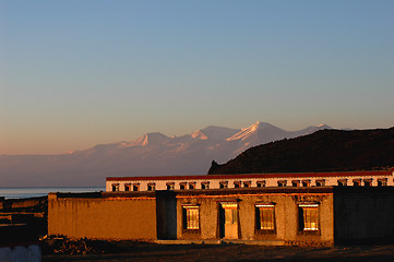 Image showing Landscape in Tibet