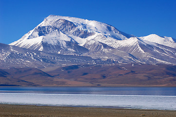 Image showing Landscape in Tibet