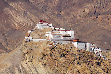 Image showing Ancient castle in Tibet