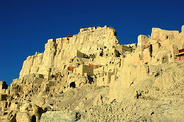 Image showing Ancient castle in Tibet