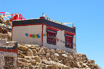 Image showing Tibetan buildings