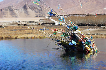 Image showing Landscape in Tibet