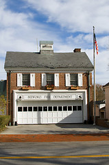 Image showing fire department building Bedford New York