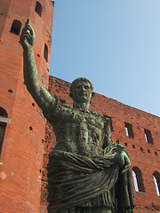 Image showing Caesar Augustus statue