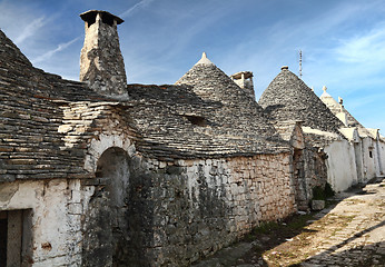 Image showing trulli in alberobello