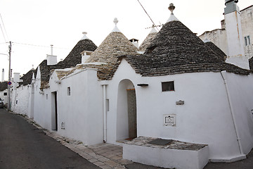 Image showing alberobello street view