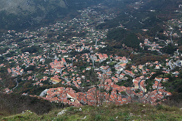 Image showing maratea aerial view