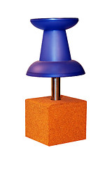 Image showing Pushpin lamp