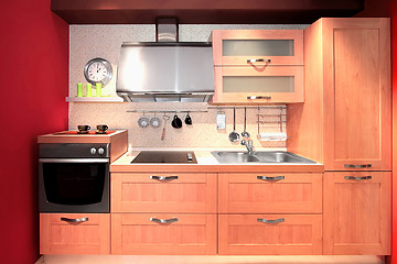 Image showing Compact kitchen