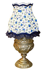 Image showing Blue lamp