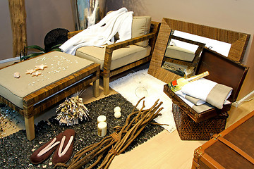 Image showing Relaxing corner