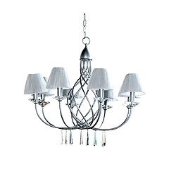 Image showing Silver chandelier