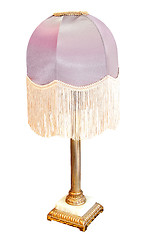 Image showing Purple lamp