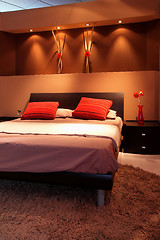 Image showing Bedroom brown