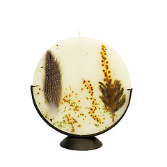 Image showing Decorative candle