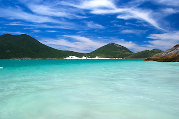 Image showing Crystalline clear waters in Arraial do Cabo, Rio de Janeiro, Brazil 