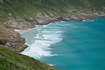 Image showing Crystalline clear waters in Arraial do Cabo, Rio de Janeiro, Brazil 