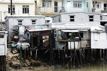 Image showing Tai O, A small fishing village in Hong Kong 