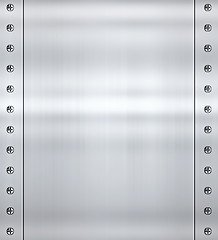 Image showing steel alloy metal background