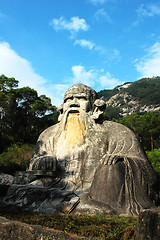 Image showing Giant statue of Laozi