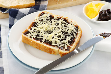 Image showing Vegemite And Cheese